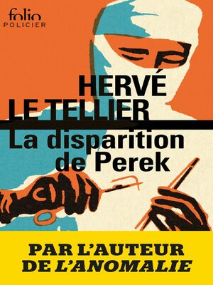 cover image of La disparition de Perek